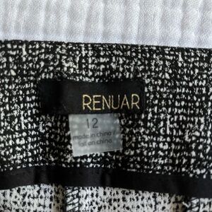 Renuar Size 12 houndstooth pants